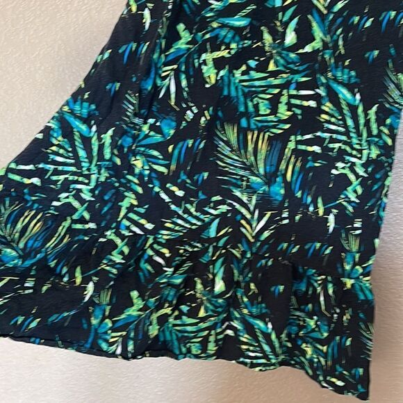 Decree tropical leaf dress size M - Picture 2 of 8